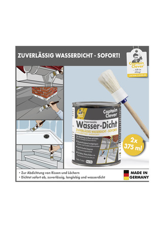 Captain Clever Waterproof blijvend elastische kit