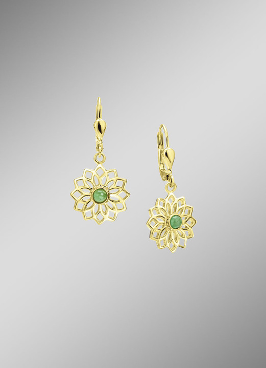 Ohrschmuck - Ohrringe Gold 585/-, in Farbe  Ansicht 1