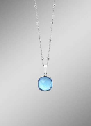 Stralende hanger met stijlvolle ketting
