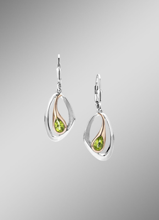 Ohrschmuck - Ohrringe Silber 925/-, in Farbe  Ansicht 1