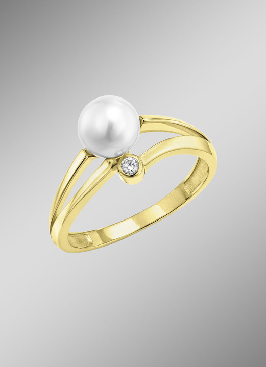 Ringe - Damenring Gold 585/-, in Größe 160 bis 220, in Farbe  Ansicht 1