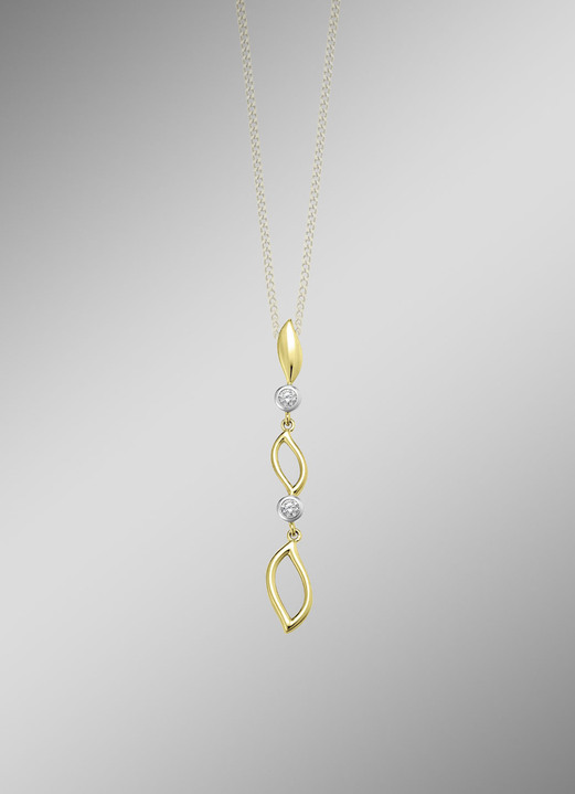 Hangers - Hanger o. K. Goud 375/-, in Farbe  Ansicht 1