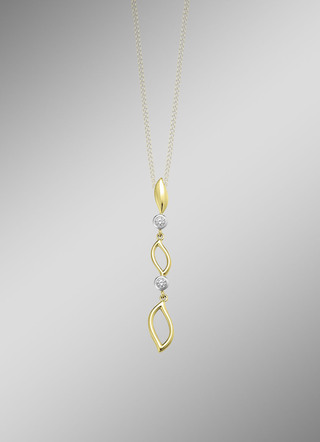 Hanger o. K. Goud 375/-