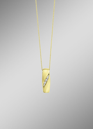 Hanger met K. Goud 585/-