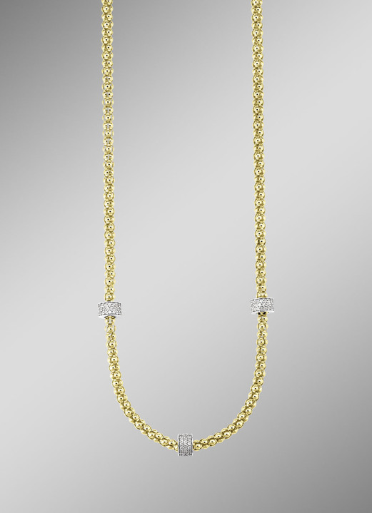 Halskettingen - Ketting zilver 925/-, in Farbe  Ansicht 1
