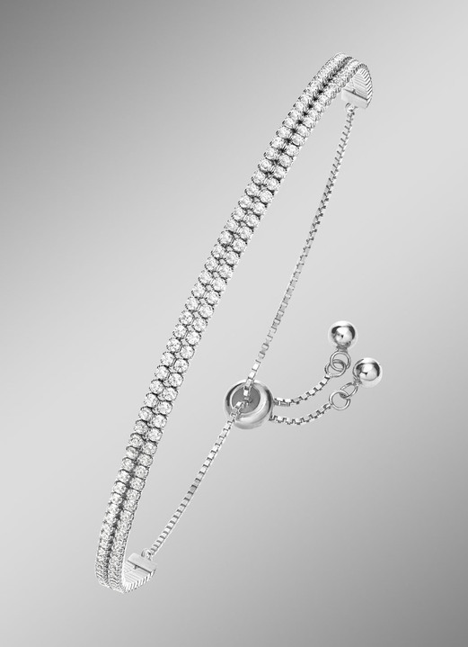 Armbanden - Armband zilver 925/-, in Farbe , in Ausführung Gerhodineerd Ansicht 1