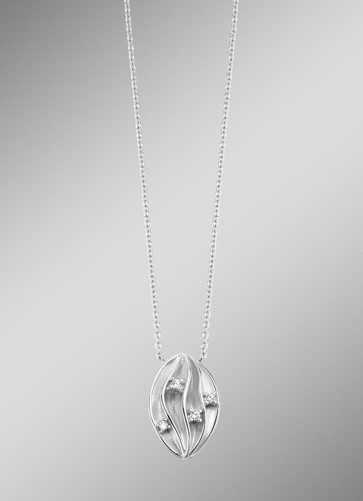 Halskettingen - Ketting zilver 925/-, in Farbe  Ansicht 1