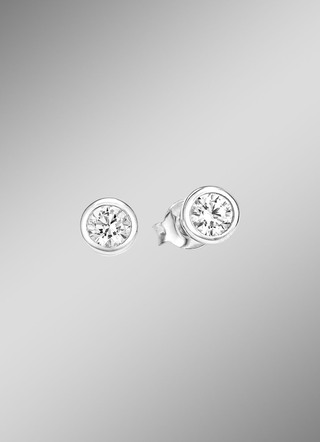 Oorknopjes zilver 925/-