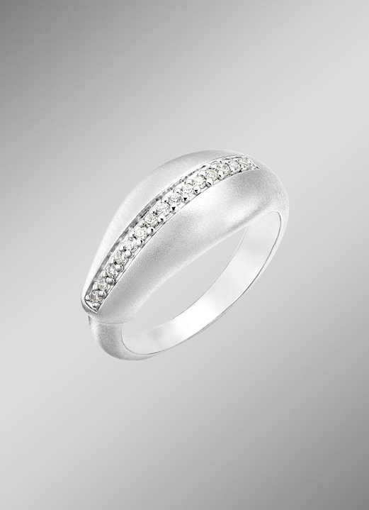 Ringe - Damenring Silber 925/-, in Größe 160 bis 220, in Farbe  Ansicht 1