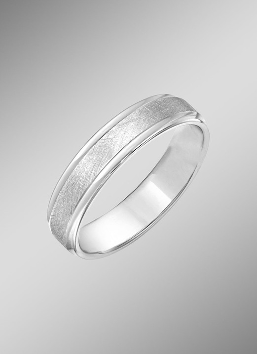 Ringen - Partnerring zilver 925/-, in Größe 160 bis 240, in Farbe , in Ausführung Zonder synth. Zirkonia Ansicht 1