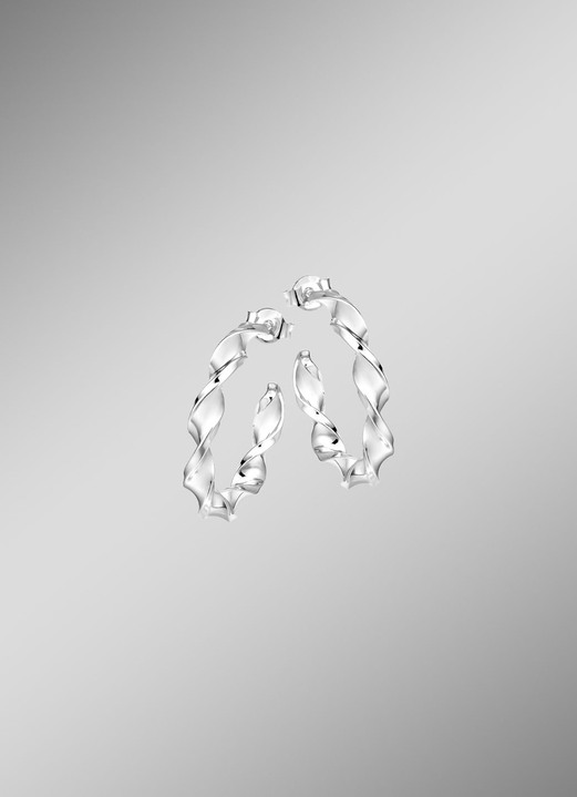 Ohrschmuck - Creolen Silber 925/-, in Farbe  Ansicht 1