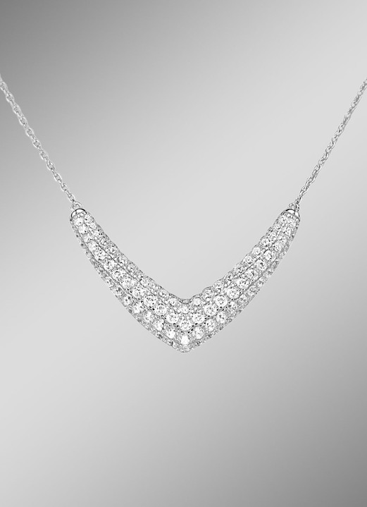 Halskettingen - Ketting zilver 925/-, in Farbe  Ansicht 1
