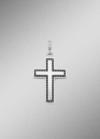 Tijdloze kruisvormige hanger