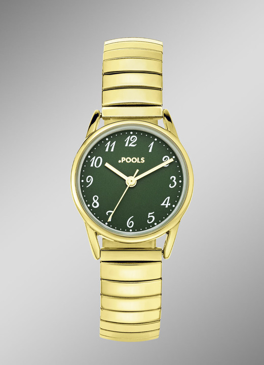 Kwartshorloges - Quartz partnerhorloge, in Farbe , in Ausführung Dameshorloge Ansicht 1