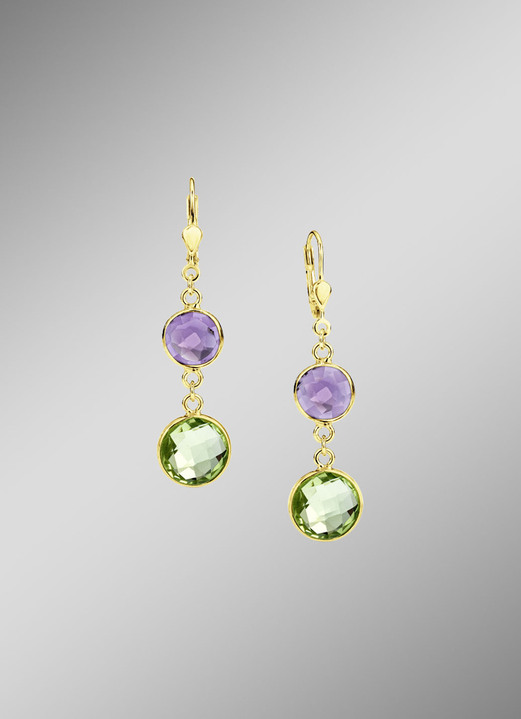 Ohrschmuck - Ohrringe Silber 925/-, in Farbe  Ansicht 1