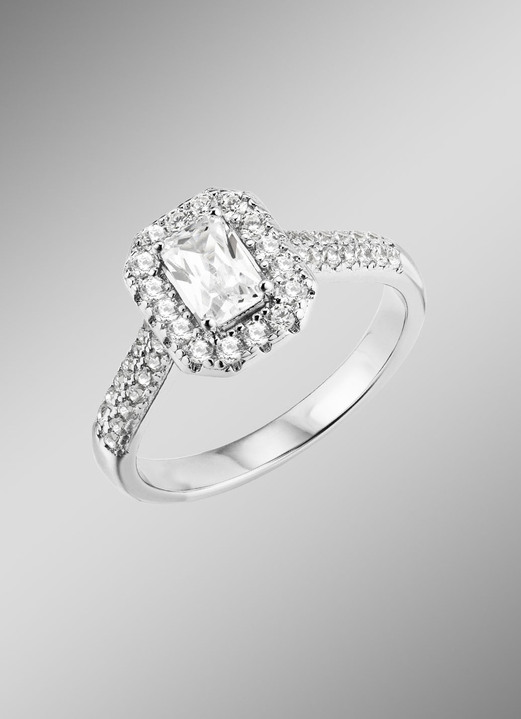 Ringe - Damenring Silber 925/-, in Größe 160 bis 220, in Farbe  Ansicht 1