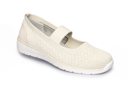 Comfortabele ballerina met zachte zool