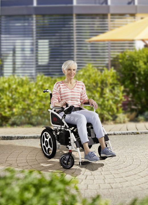 Rollators & rolstoelen - Elektrische rolstoel, in Farbe SCHWARZ-WEISS Ansicht 1