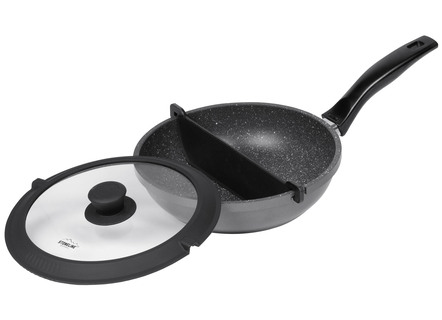 Halve en halve pan