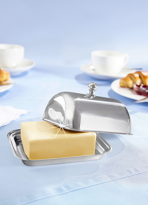 Haushaltshelfer - Isotherm-Butterdose, in Farbe SILBER