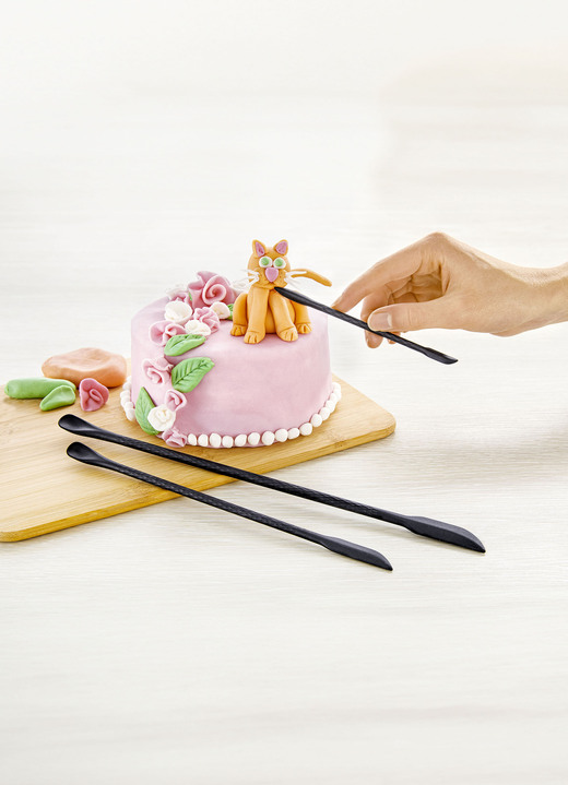 Backen - Modelier-Set 3-teilig, in Farbe SCHWARZ Ansicht 1