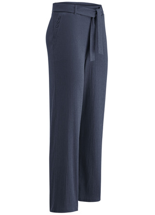 Broek met afneembare strikbanden