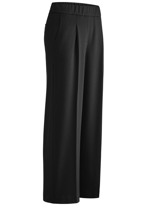 Broeken - Enkellange, wijde broek Broeken - Enkellange, wijde broek, in Größe 018 bis 052, in Farbe SCHWARZ