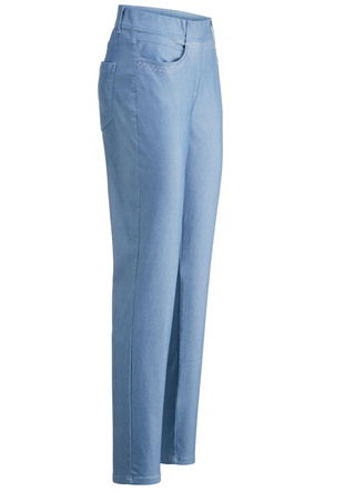 denim-look broek