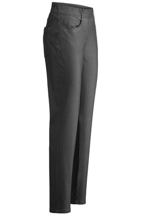 denim-look broek