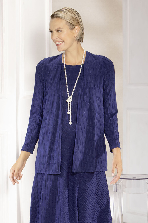 Abendmode - Chasuble, in Größe 036 bis 054, in Farbe BLAU Ansicht 1