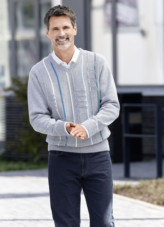 V-Pullover