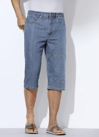 Denim bermuda's