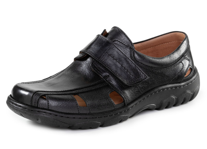 Slipper & Schnürschuhe - Slipper, in Größe 040 bis 046, in Farbe SCHWARZ Ansicht 1