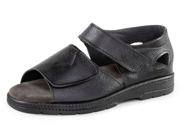 Schuhe - Sandalen, in Größe 040 bis 048, in Farbe SCHWARZ Ansicht 1