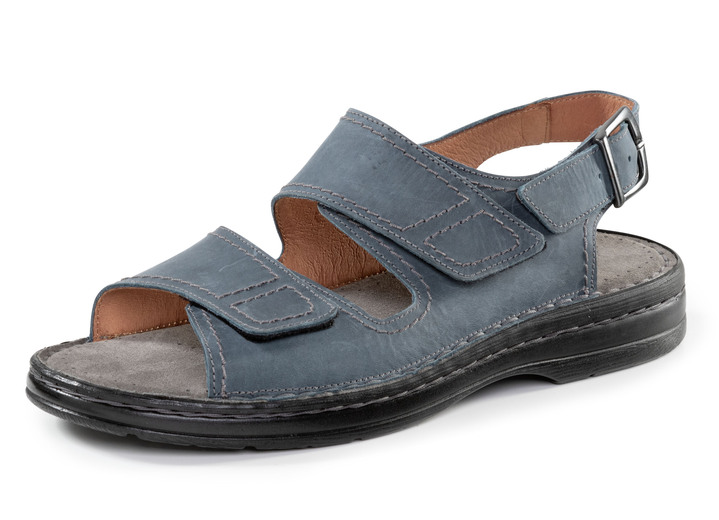 Sandalen & Pantoletten - Sandalen, in Größe 040 bis 047, in Farbe JEANS Ansicht 1