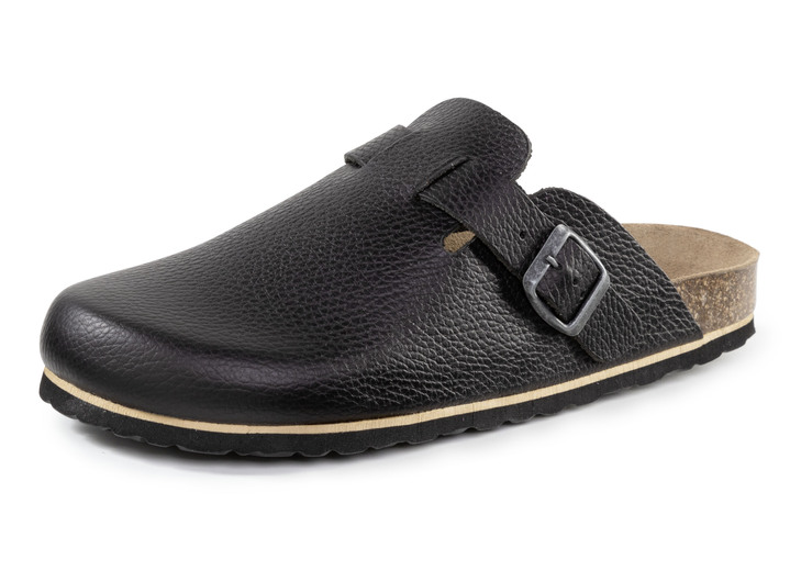 Sandalen & Pantoletten - Clogs, in Größe 040 bis 047, in Farbe SCHWARZ Ansicht 1