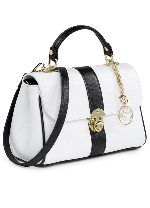 Taschen - Tasche, in Farbe WEISS-SCHWARZ Ansicht 1