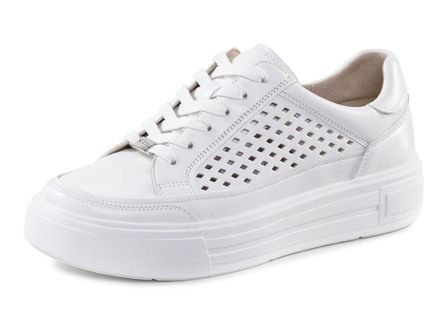 ELENA EDEN sneakers van nappaleer met luchtige perforatie
