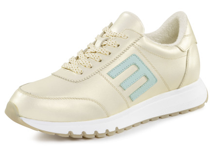 ELENA EDEN sneakers van glanzend nappaleer