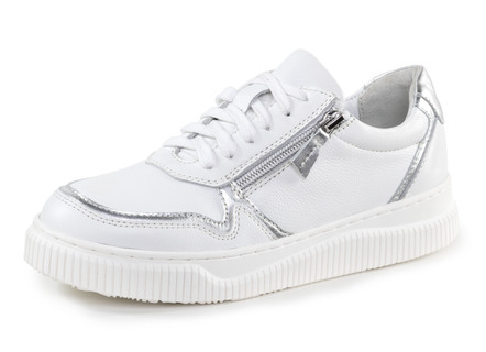 ELENA EDEN sneakers met contrasterende biezen