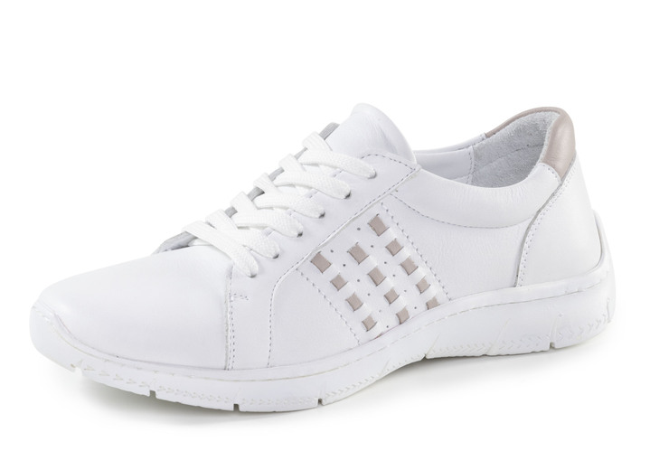 Slipper & Schnürschuhe - Schnürschuhe, in Größe 036 bis 042, in Farbe WEISS Ansicht 1