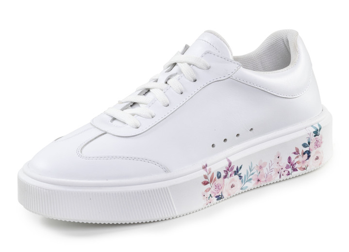 Slipper & Schnürschuhe - Sneaker, in Größe 036 bis 042, in Farbe WEISS Ansicht 1