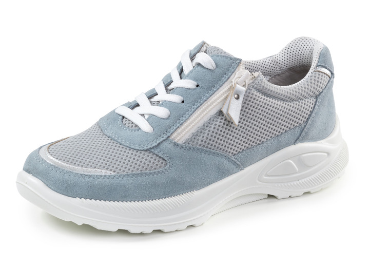 Slipper & Schnürschuhe - Schnürschuhe, in Größe 036 bis 042, in Farbe HELLBLAU Ansicht 1