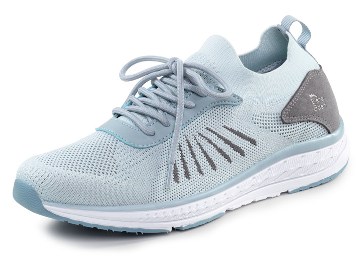 Slipper & Schnürschuhe - Sneaker, in Größe 036 bis 042, in Farbe HELLBLAU Ansicht 1