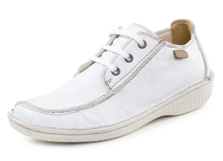Slipper & Schnürschuhe - Schnürschuhe, in Größe 036 bis 042, in Farbe WEISS Ansicht 1