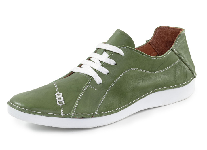 Slipper & Schnürschuhe - Schnürschuhe, in Größe 036 bis 041, in Farbe GRÜN Ansicht 1
