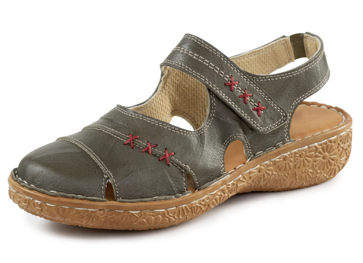 Slipper & Schnürschuhe - Slipper, in Größe 036 bis 042, in Farbe KHAKI Ansicht 1