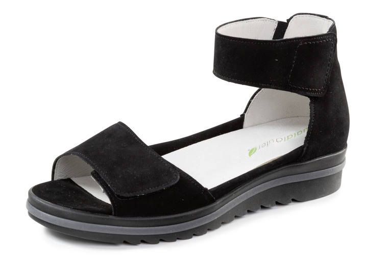 Sandalen & slippers - Ranger sandaal met uitneembaar leren voetbed, in Größe 3 1/2 bis 8, in Farbe SCHWARZ Ansicht 1