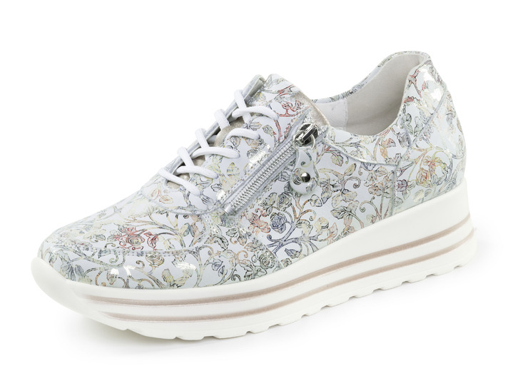 Slipper & Schnürschuhe - Sneaker, in Größe 3 1/2 bis 8, in Farbe EISBLAU-BUNT Ansicht 1