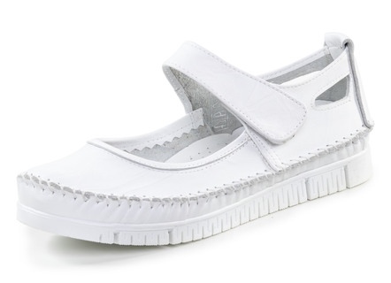 Gemini mocassinpantoffels met subtiele kreukstructuur